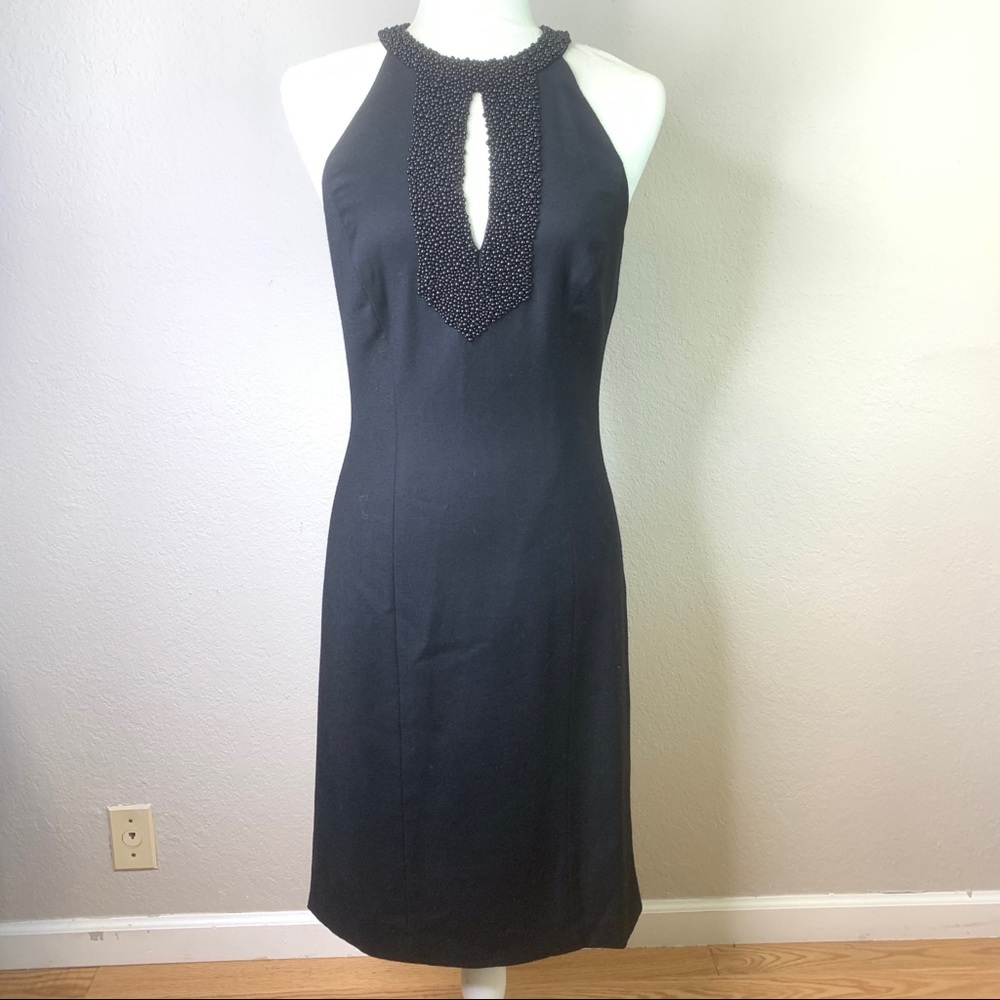 Susan Monaco NWT Beaded halter dress